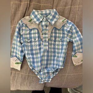Wrangler onesie